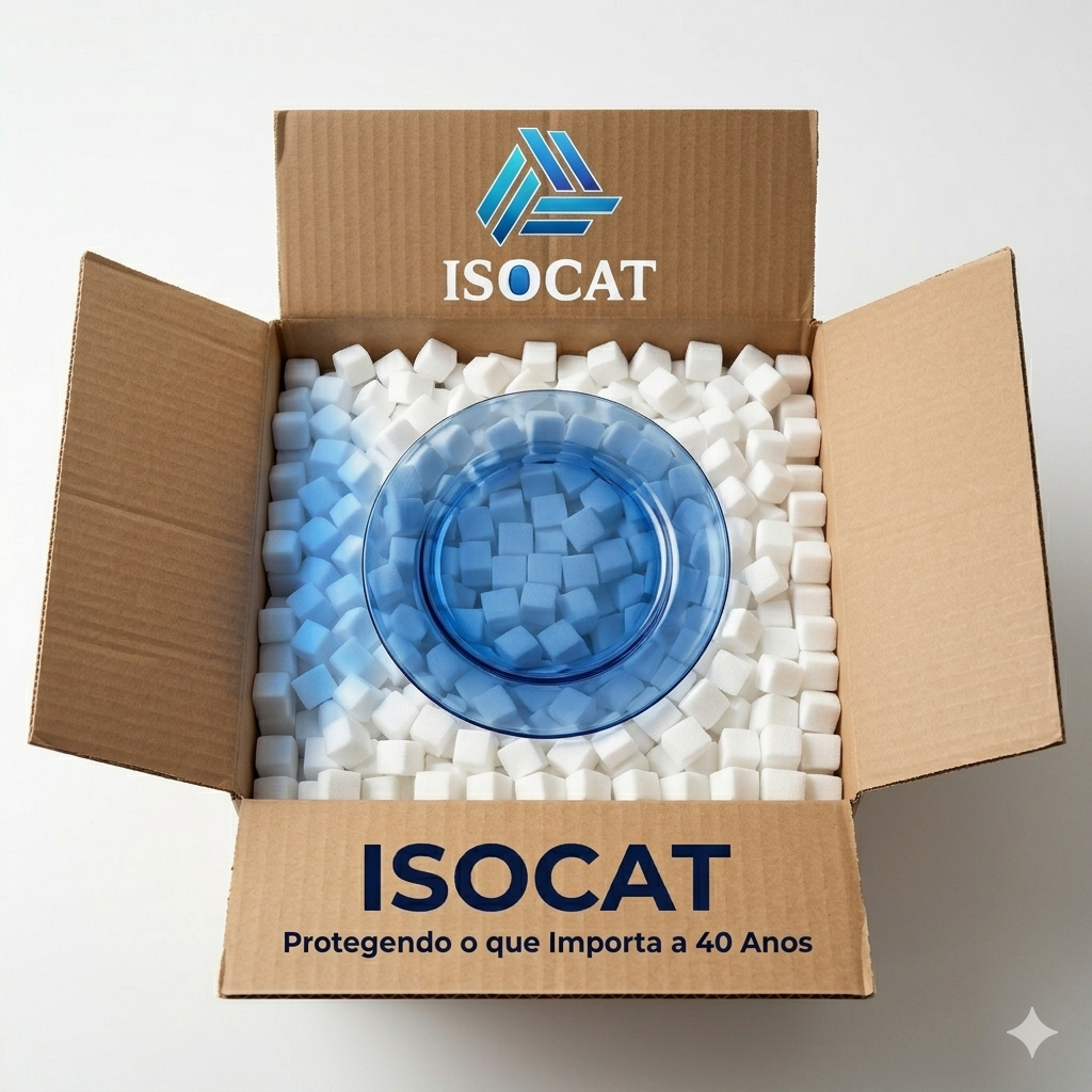 Produto protegido com Isocubo